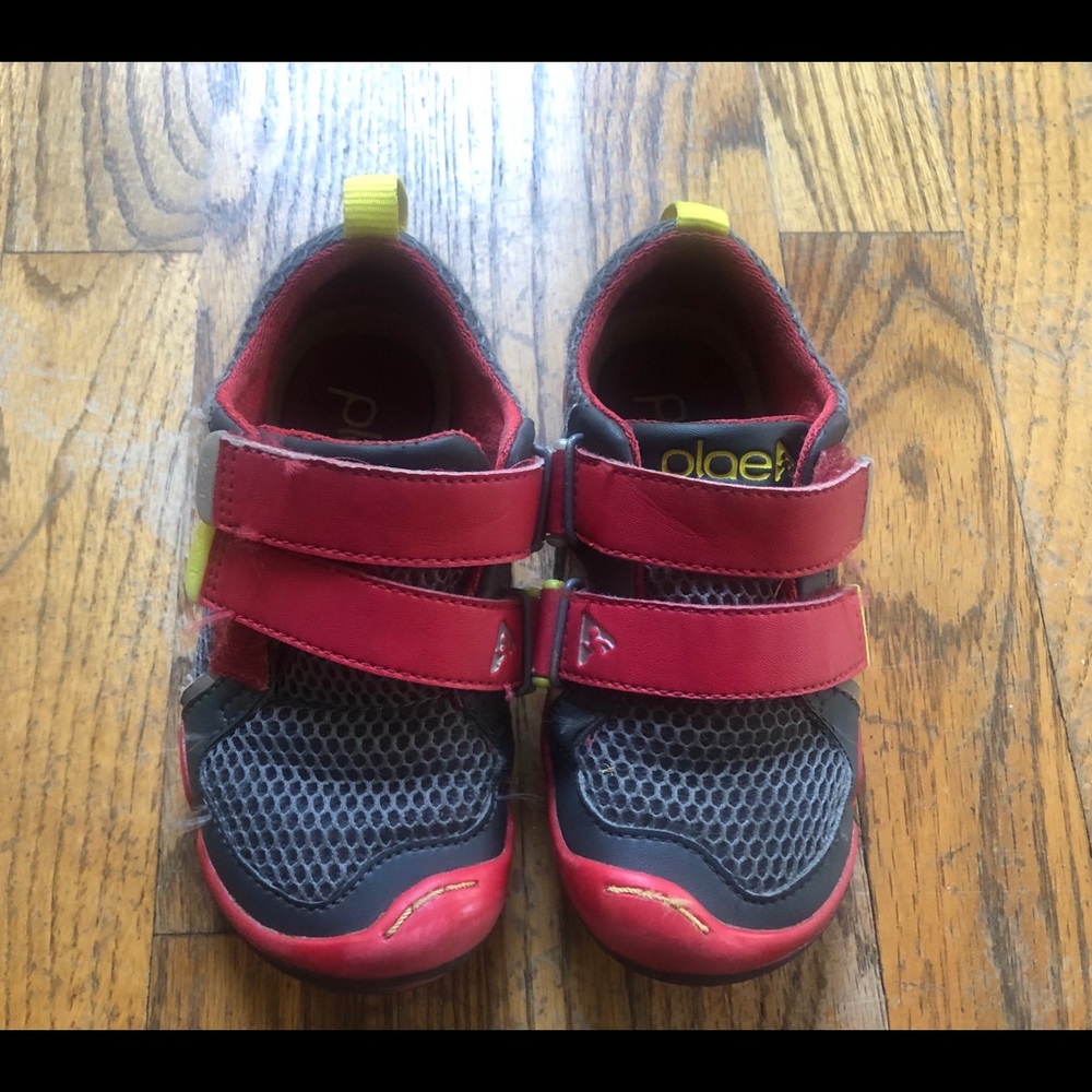 Plae | Toddler “TY” in Red/Steel